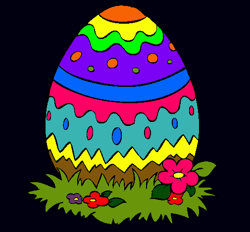 Dibujo Huevo de pascua 2 pintado por MARIIANA