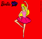 Dibujo Barbie bailarina de ballet pintado por Ireneeee