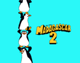 Dibujo Madagascar 2 Pingüinos pintado por dareff