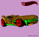 Dibujo Hot Wheels 3 pintado por yaziel