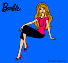 Dibujo Barbie moderna pintado por angelitaaaaa