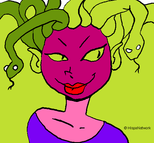 Mujer medusa