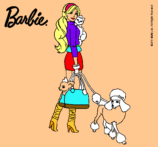 Barbie elegante