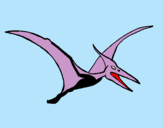 Dibujo Pterodáctilo pintado por ABRAHAM-