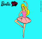 Dibujo Barbie bailarina de ballet pintado por Luquis