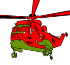 Dibujo Helicóptero al rescate pintado por jiylgkrleotl