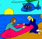 Dibujo Rescate ballena pintado por kolkoloikjkk