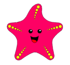 Dibujo Estrella de mar pintado por luUpitha