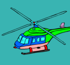Dibujo Helicóptero  pintado por ruben2001