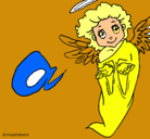 Dibujo Ángel pintado por anngel