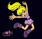 Dibujo Polly Pocket 10 pintado por delanci