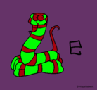 Dibujo Serpiente pintado por oooooooooooo