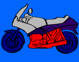 Dibujo Motocicleta pintado por eduardo55