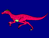 Dibujo Velociraptor pintado por PEPINILLO2