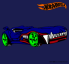 Dibujo Hot Wheels 3 pintado por TIVURON