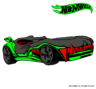 Dibujo Hot Wheels 3 pintado por edison