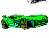 Dibujo Hot Wheels 3 pintado por alhega