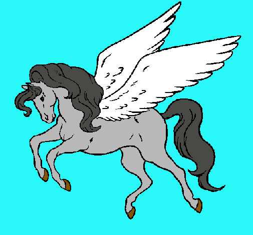 Pegaso volando