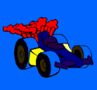 Dibujo Coche de Fórmula 1 pintado por eduardo55