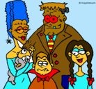 Dibujo Familia de monstruos pintado por yolanda2244
