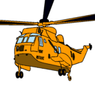 Dibujo Helicóptero al rescate pintado por Salvatore