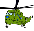 Dibujo Helicóptero al rescate pintado por 34256543