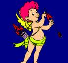 Dibujo Cupido pintado por tytht