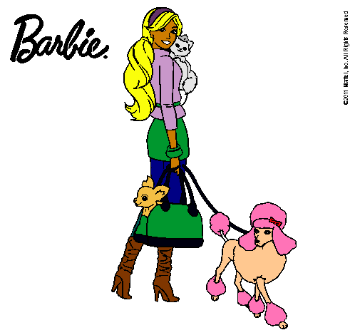 Barbie elegante