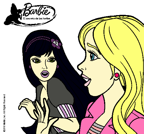 Barbie sorprendida