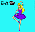 Dibujo Barbie bailarina de ballet pintado por TIFFY