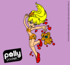 Dibujo Polly Pocket 14 pintado por cuci