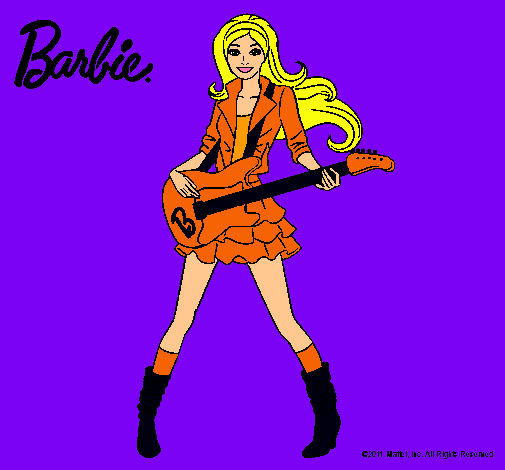 Barbie guitarrista