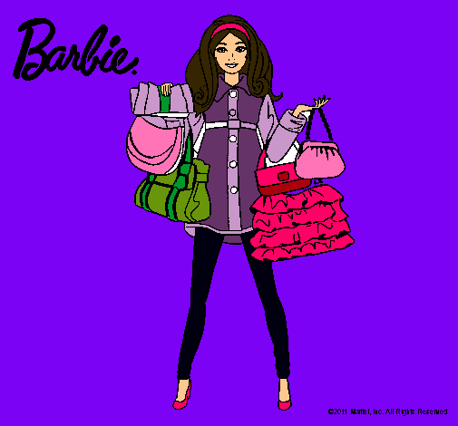 Barbie de compras