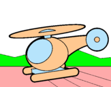 Dibujo Helicóptero pequeño pintado por kkraztunn