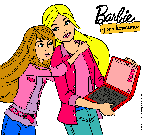 El nuevo portátil de Barbie