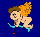 Dibujo Cupido pintado por fgfg