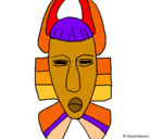 Dibujo Máscara africana pintado por rachoo