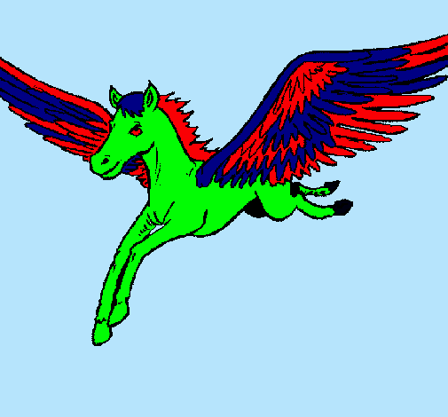 Pegaso al vuelo