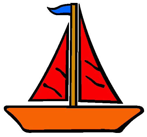 Dibujo Barco velero pintado por Feliciano