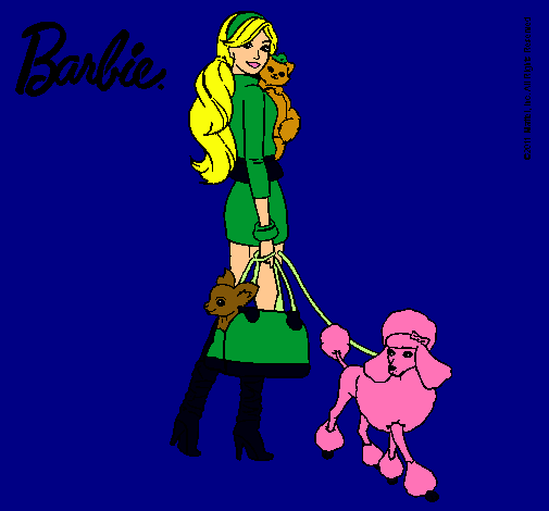 Barbie elegante