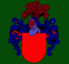 Dibujo Escudo de armas y casco pintado por rafel  
