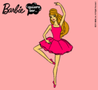 Dibujo Barbie bailarina de ballet pintado por uhcfukhvbyrf