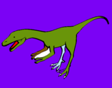 Dibujo Velociraptor II pintado por PEPINILLO5