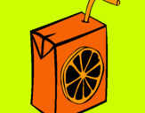 Dibujo Zumo de naranja pintado por michell21
