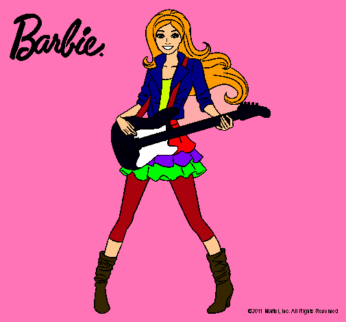 Barbie guitarrista