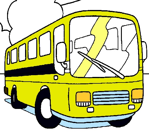 Dibujo Autobús pintado por natiz