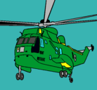 Dibujo Helicóptero al rescate pintado por manuel2011
