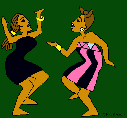 Mujeres bailando