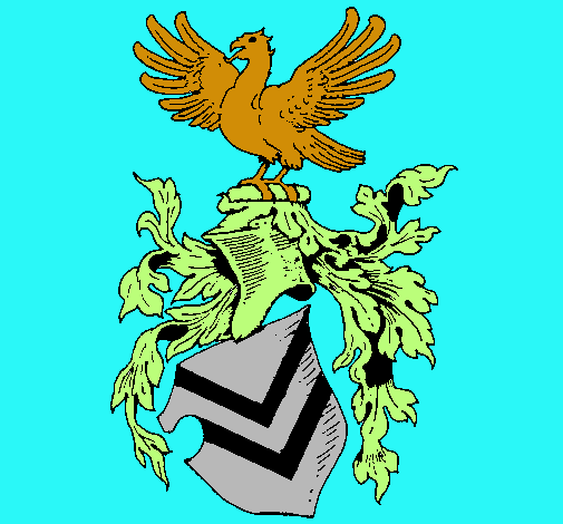 Escudo de armas y aguila 