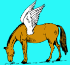 Dibujo Pegaso pintado por 24589766